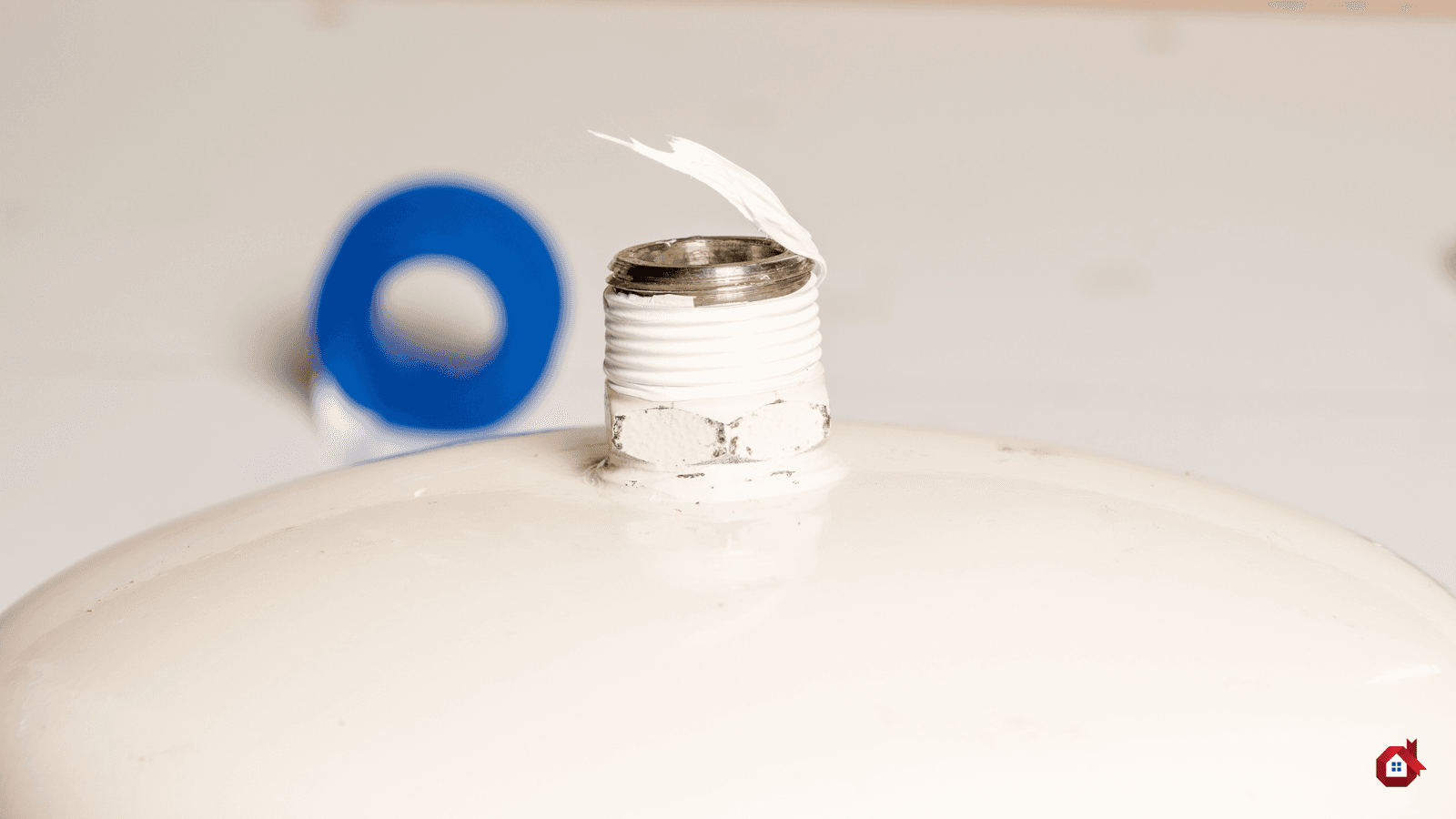 teflon on a plumbing tool 