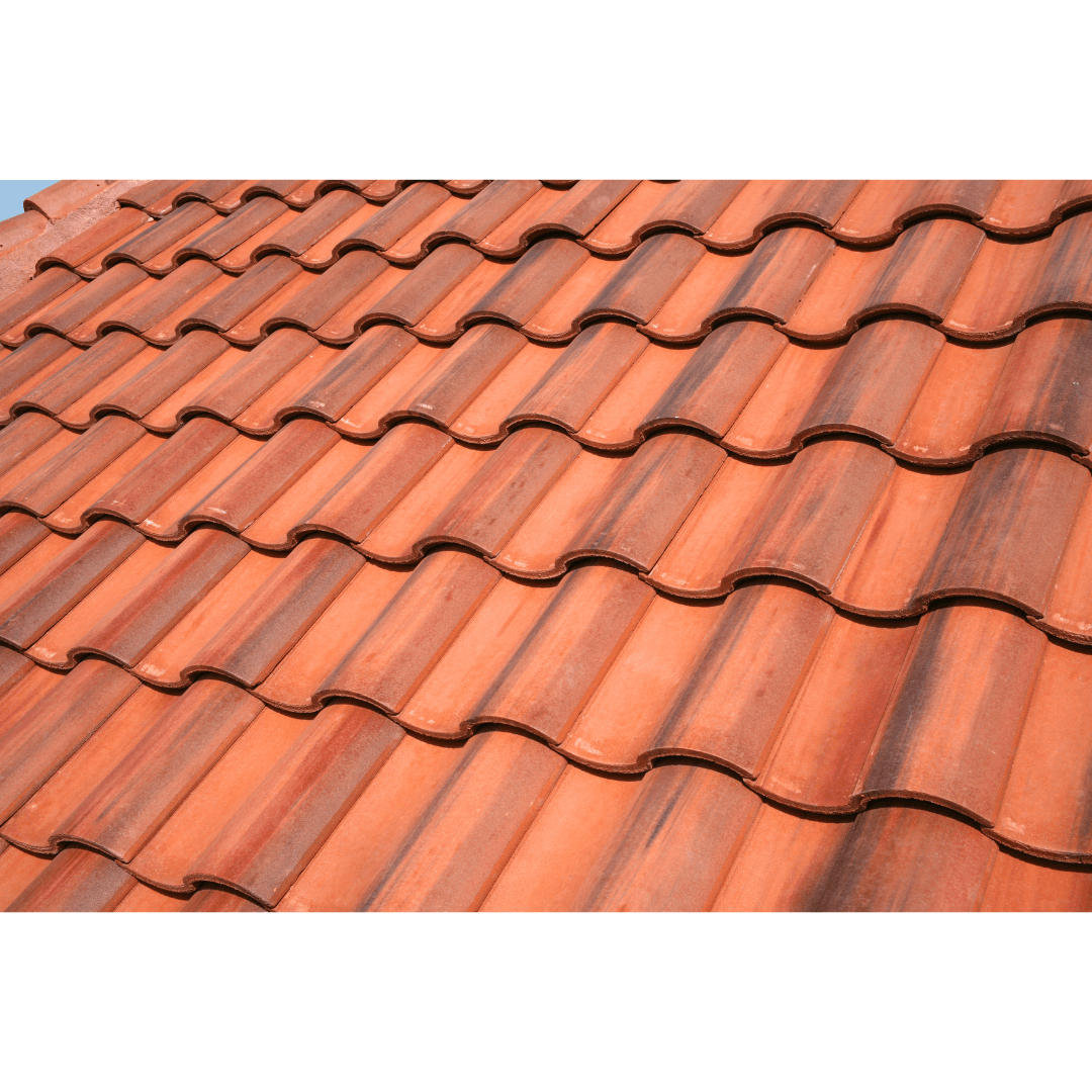 Terracotta tile roof providing an aesthetic and durable finish.