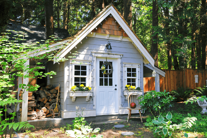 Lean-to Shed