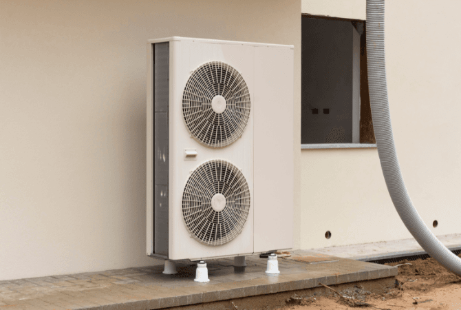 Ductless heating unit