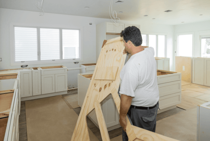 installing laminate kitchen countertop