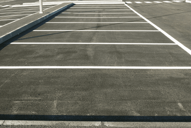 marking parking lots