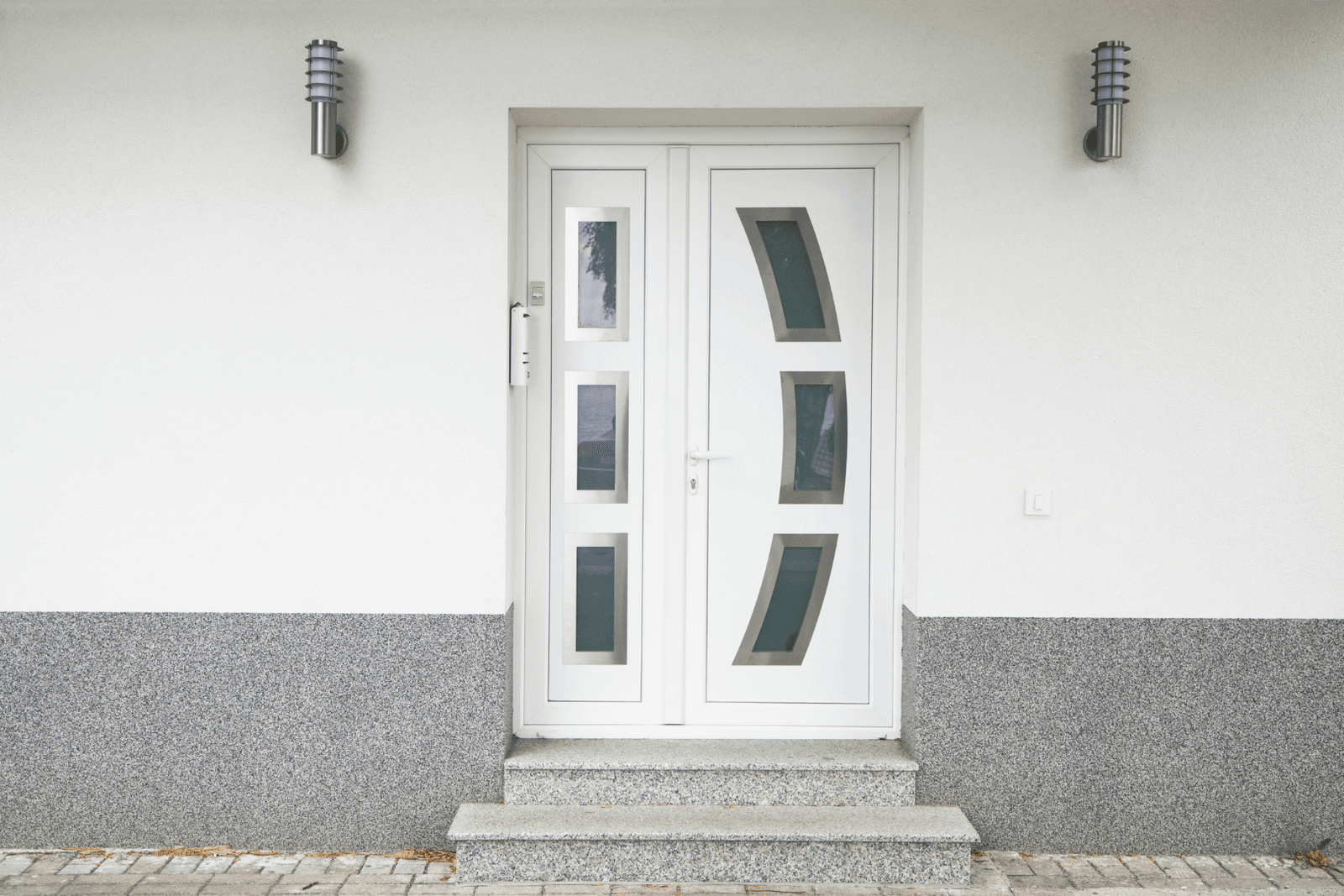 PVC front door