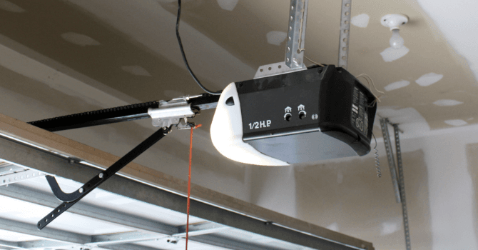  Garage door opener.