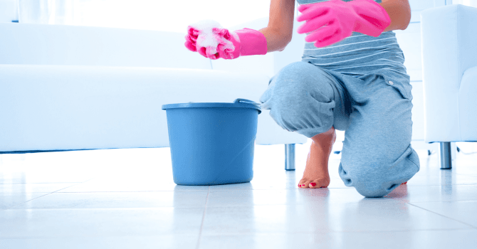 ceramic tile floor cleaning