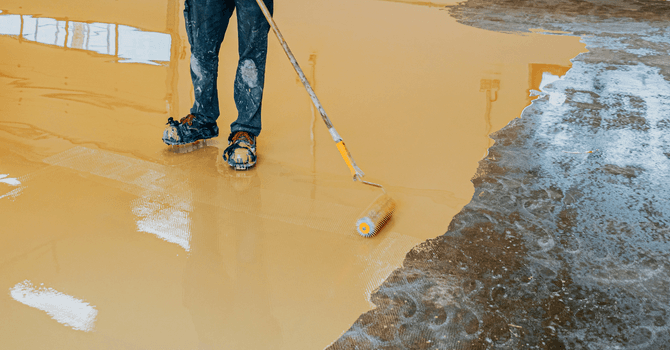 epoxy concrete garage floor paint