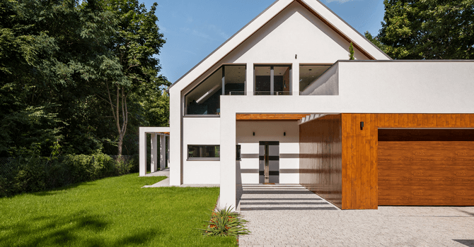 modern concrete paver features