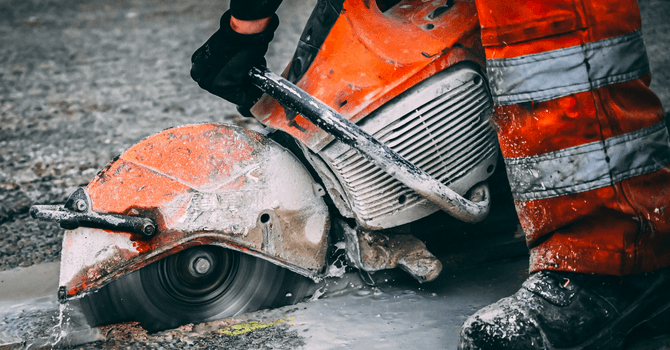 concrete sawing