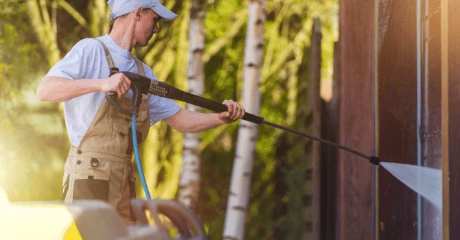 Cleaning Exterior Siding