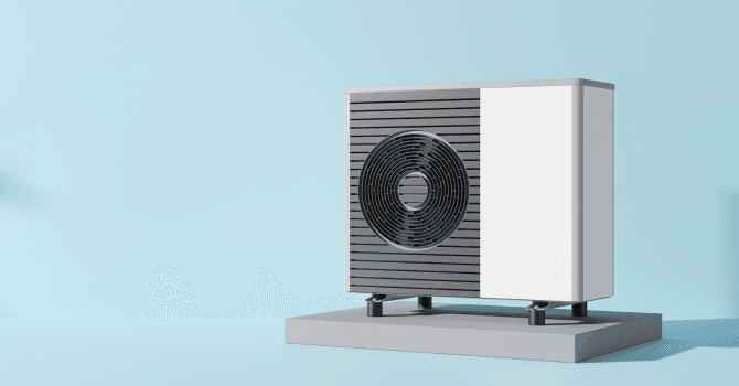 wall-mounted or central heat pump financial plans