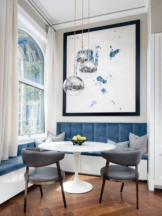 Coin repas élégant