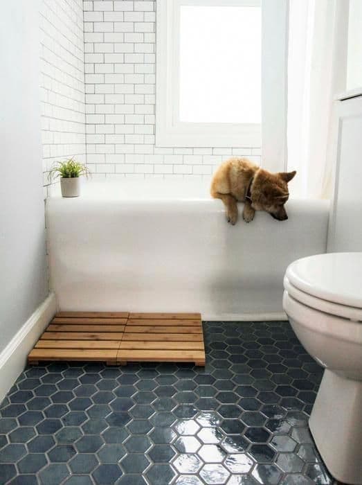 plancher de salle de bain_Soumission Rénovation_bathroom flooring