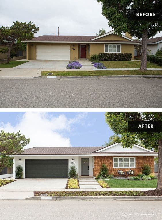 home facade renovation